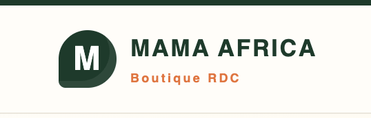 Mama Africa — Boutique RDC